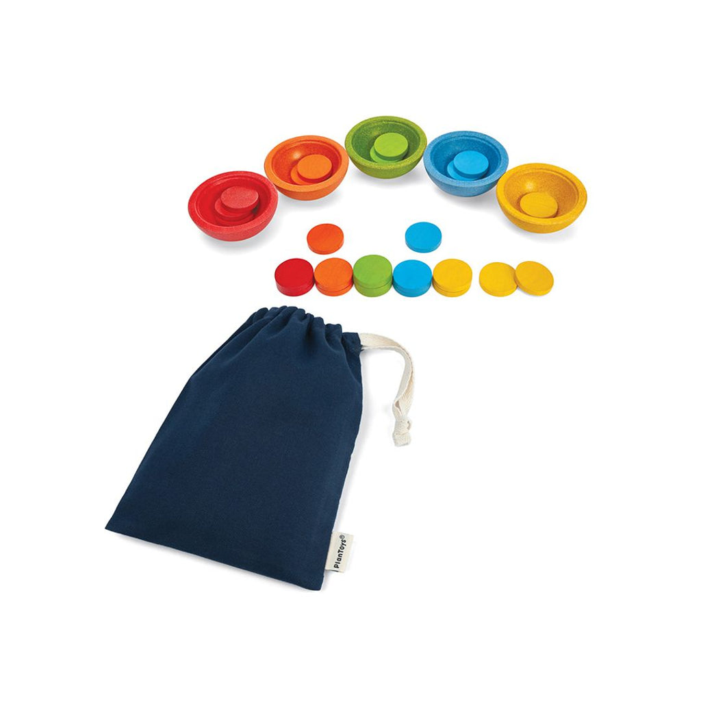 PlanToys Sort & Count Cups | Playroom Avenue