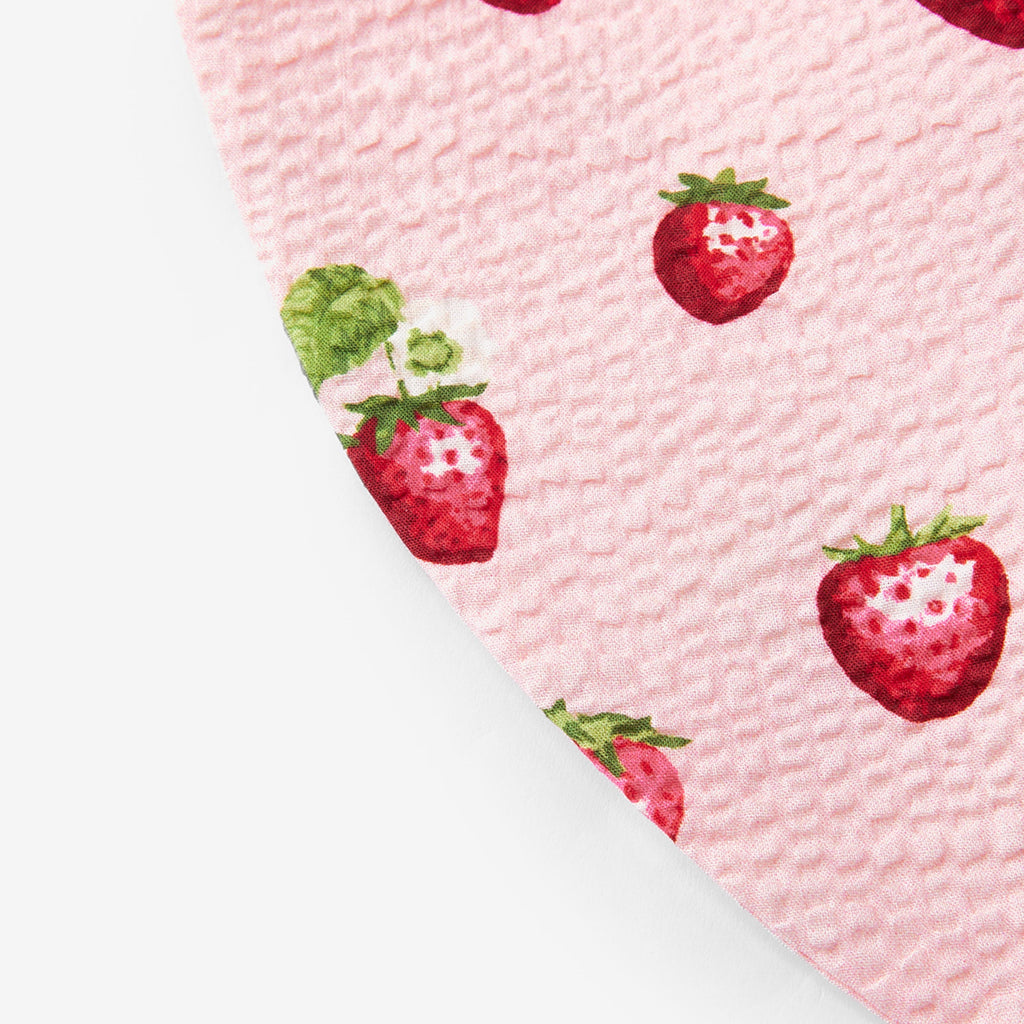 Milkbarn Strawberry Wide Brim Sun Bonnet | Playroom Avenue