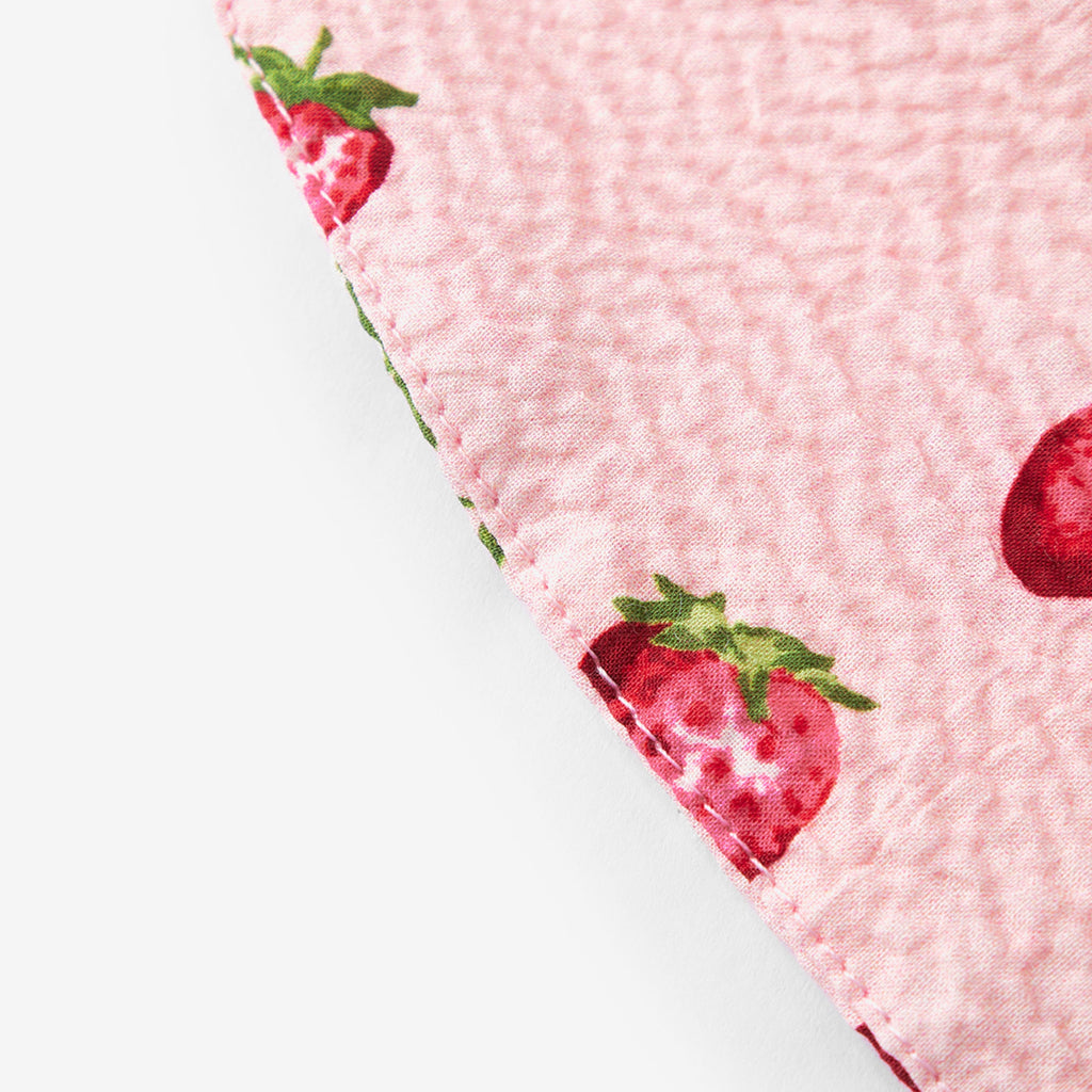 Milkbarn Strawberry Wide Brim Sun Bonnet | Playroom Avenue
