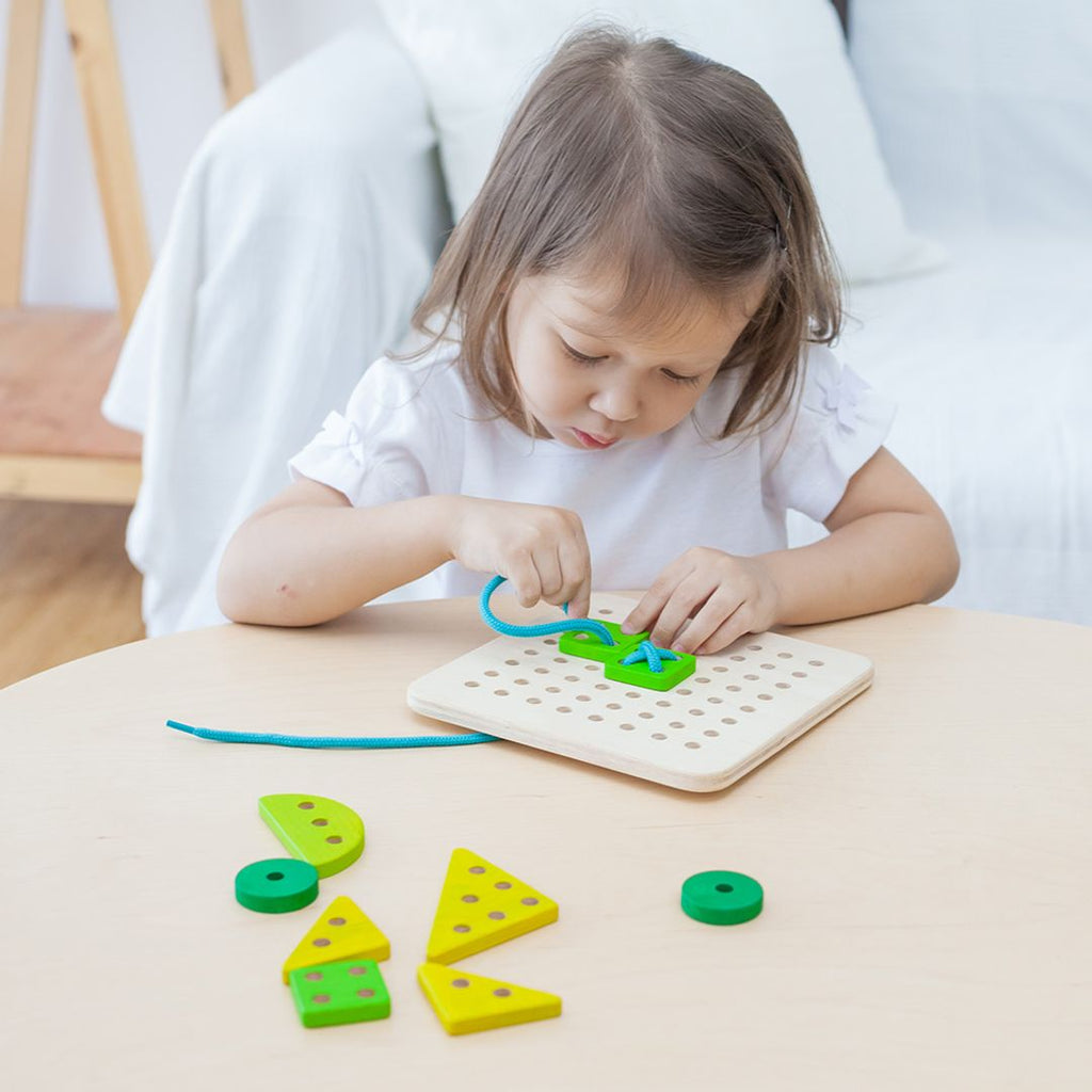 PlanToys Lacing Board | Playroom Avenue