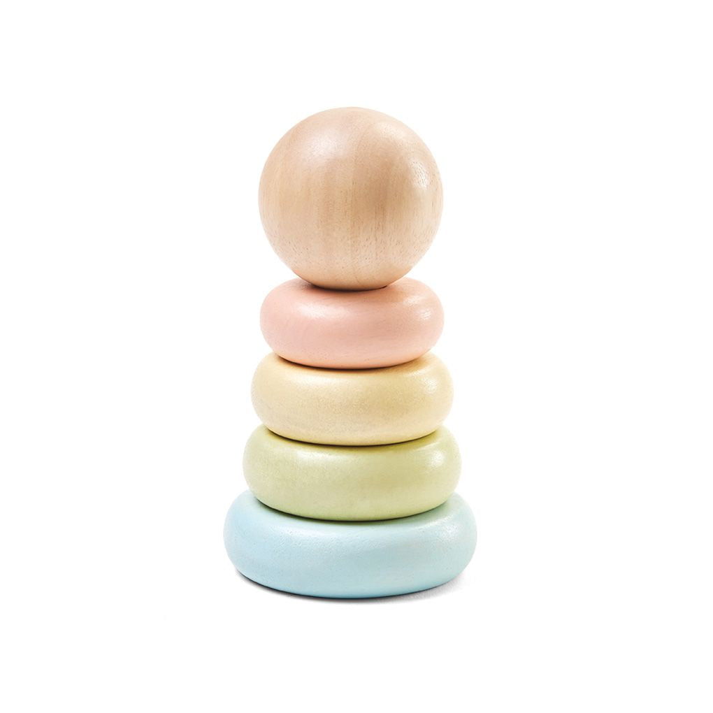 PlanToys First Stacking Ring - Pastel | Playroom Avenue