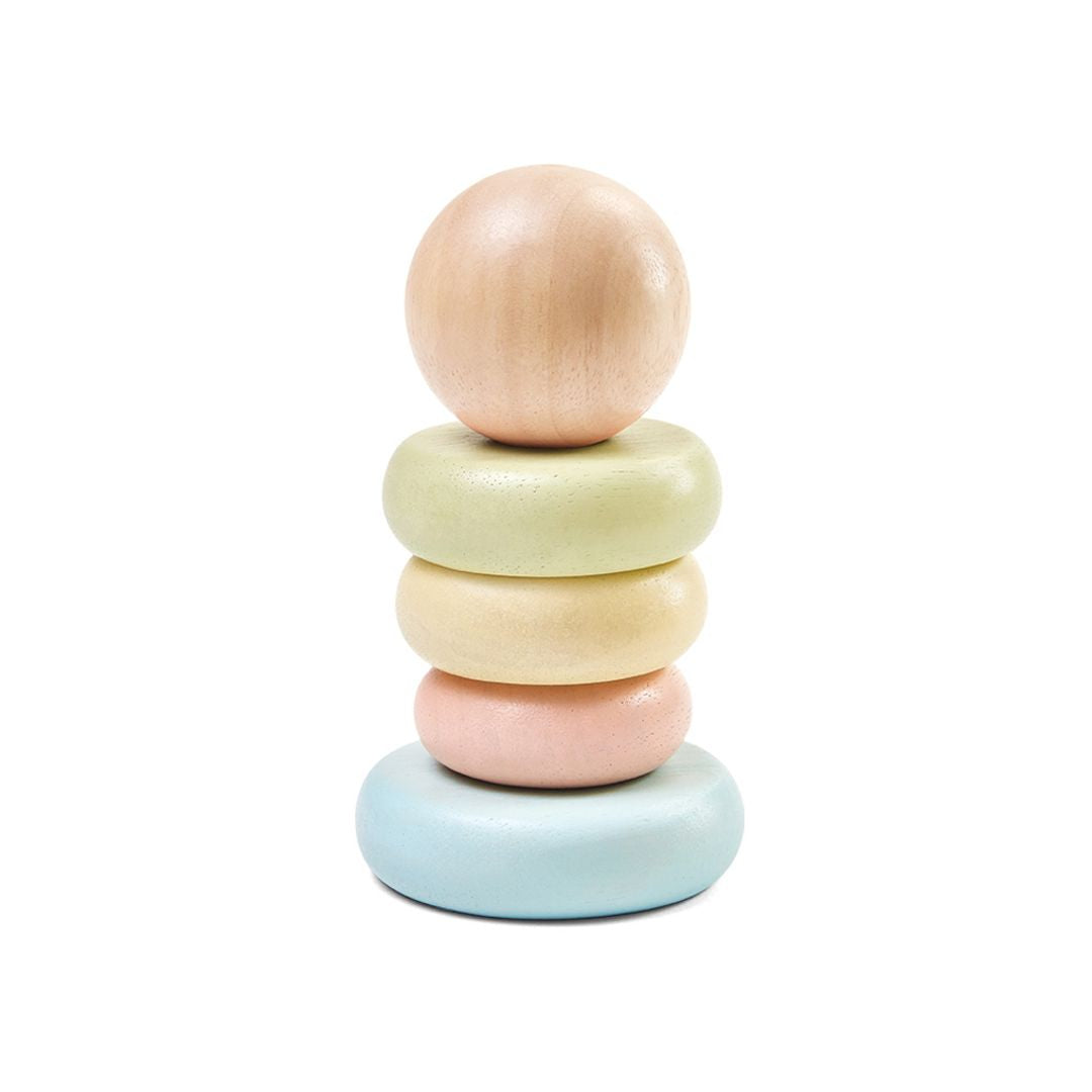 PlanToys First Stacking Ring - Pastel | Playroom Avenue