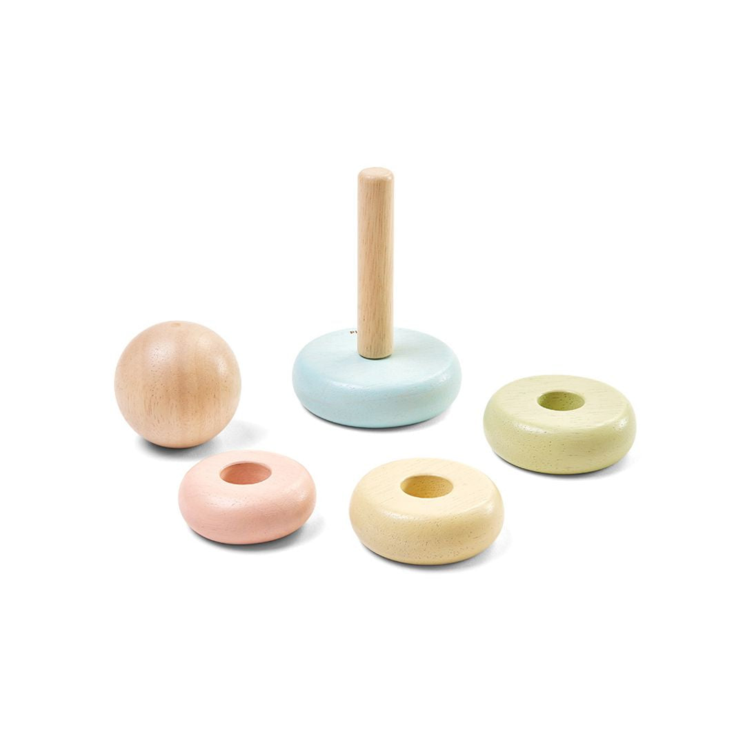 PlanToys First Stacking Ring - Pastel | Playroom Avenue