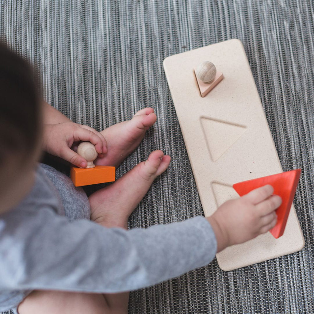 PlanToys Triangle Matching Puzzle | Playroom Avenue