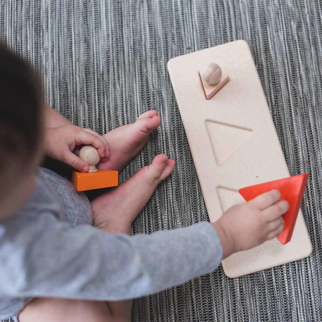 PlanToys Triangle Matching Puzzle | Playroom Avenue