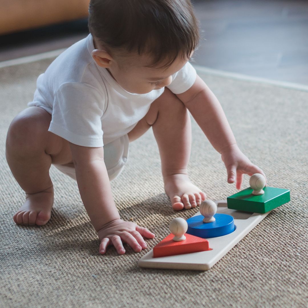 PlanToys Shape Matching Puzzle | Playroom Avenue