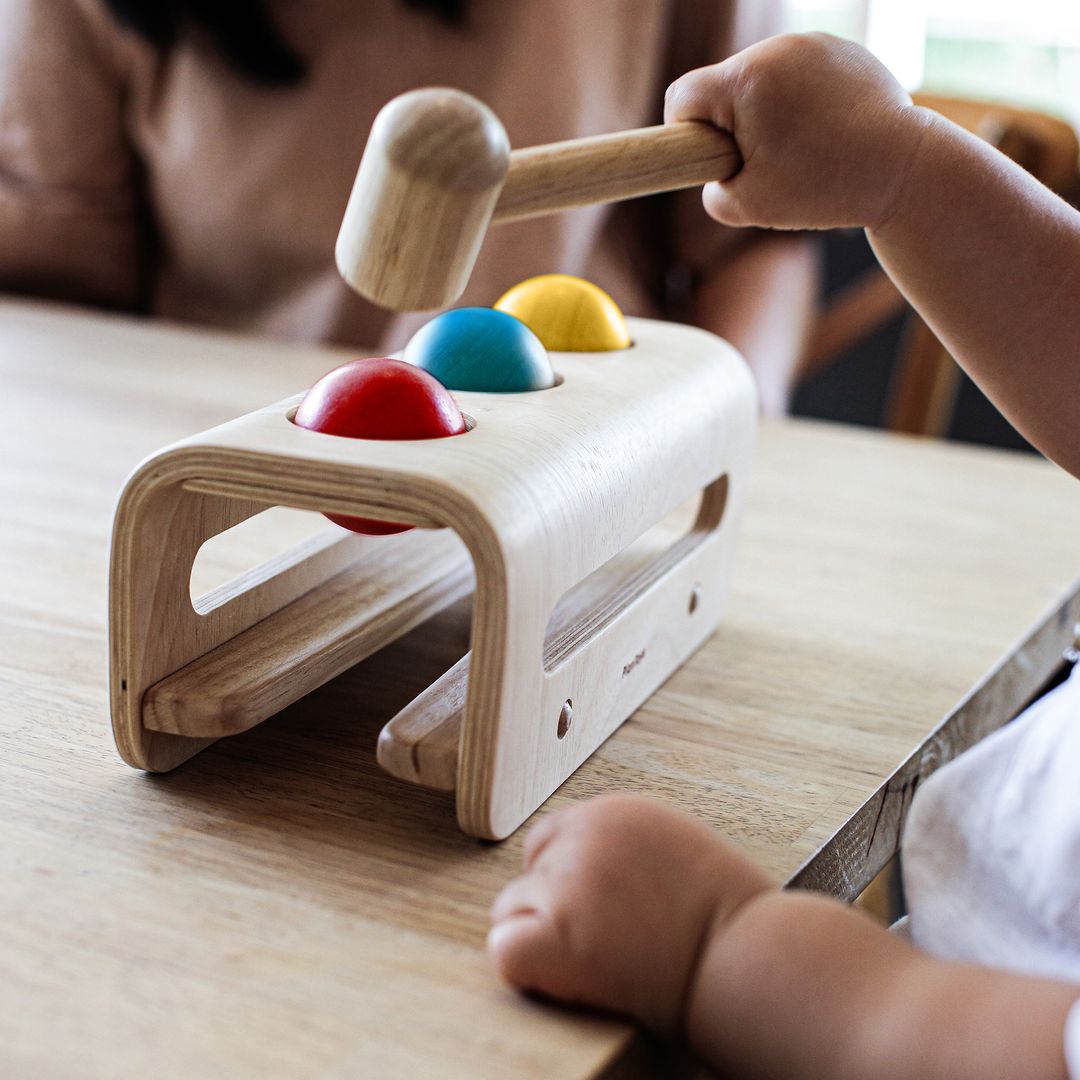 PlanToys Hammer Balls | Playroom Avenue