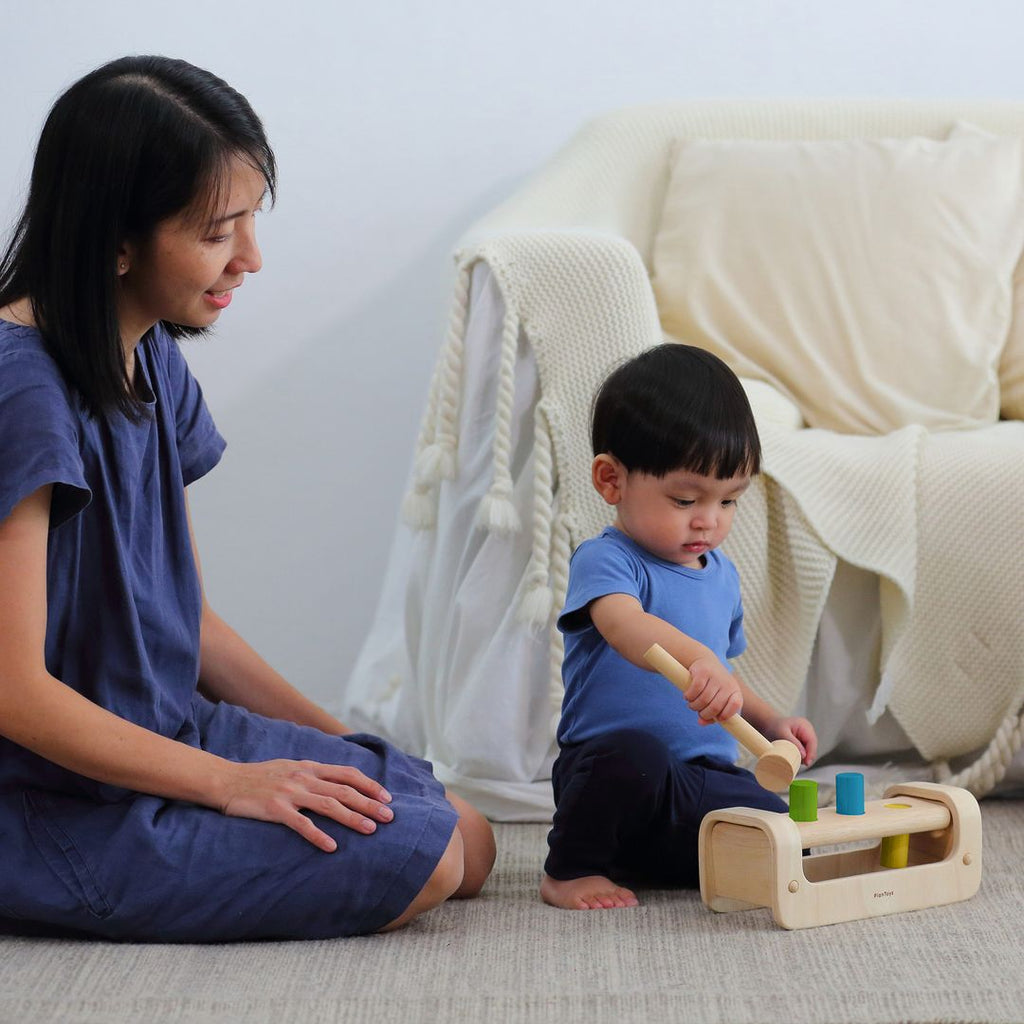 PlanToys Pounding Bench | Playroom Avenue