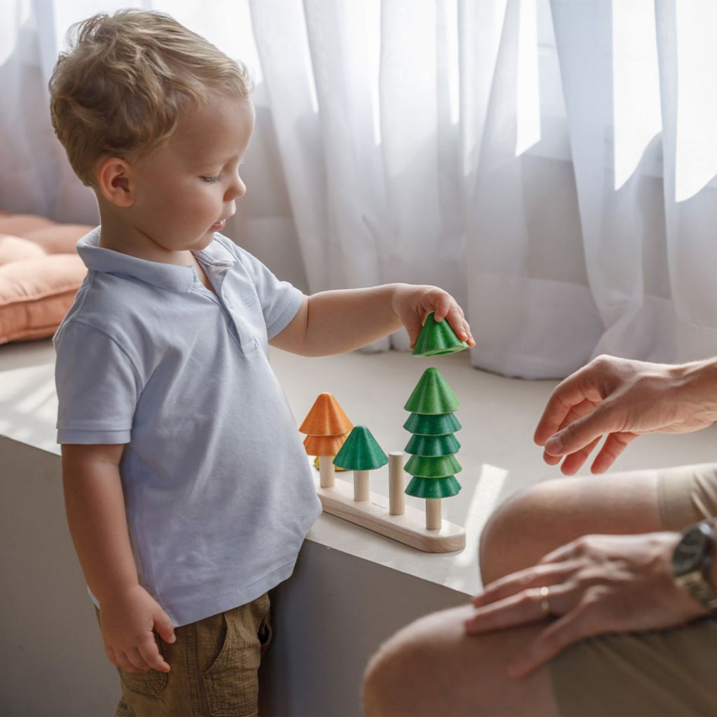 PlanToys Sort & Count Trees | Playroom Avenue