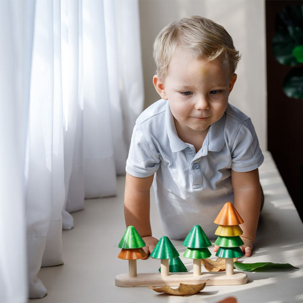 PlanToys Sort & Count Trees | Playroom Avenue