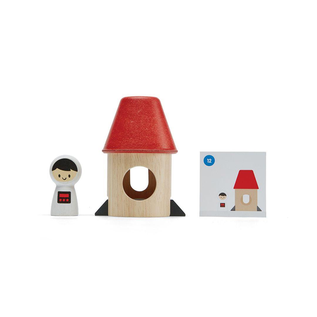 PlanToys Spatial Rocket | Playroom Avenue