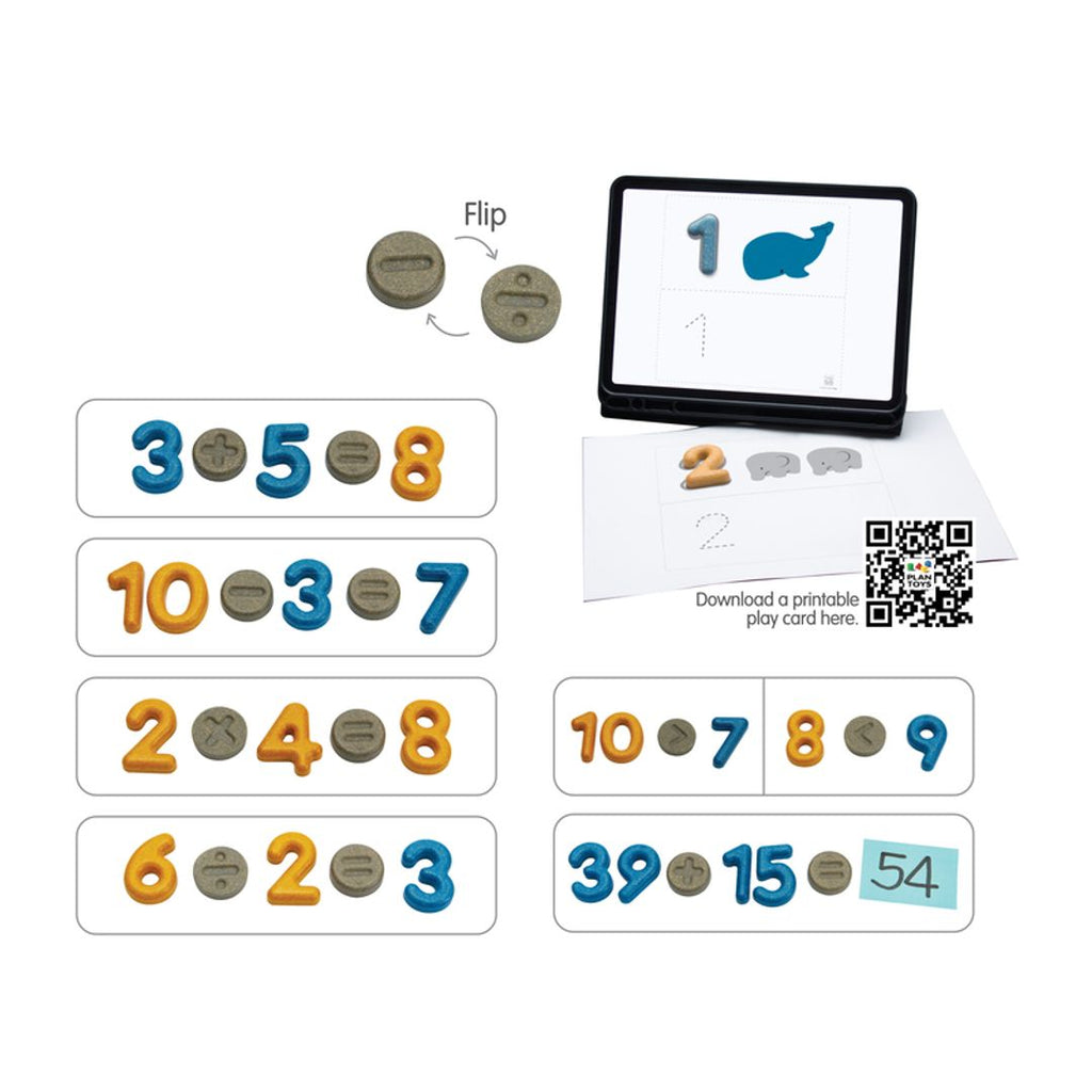PlanToys Numbers And Symbols | Playroom Avenue