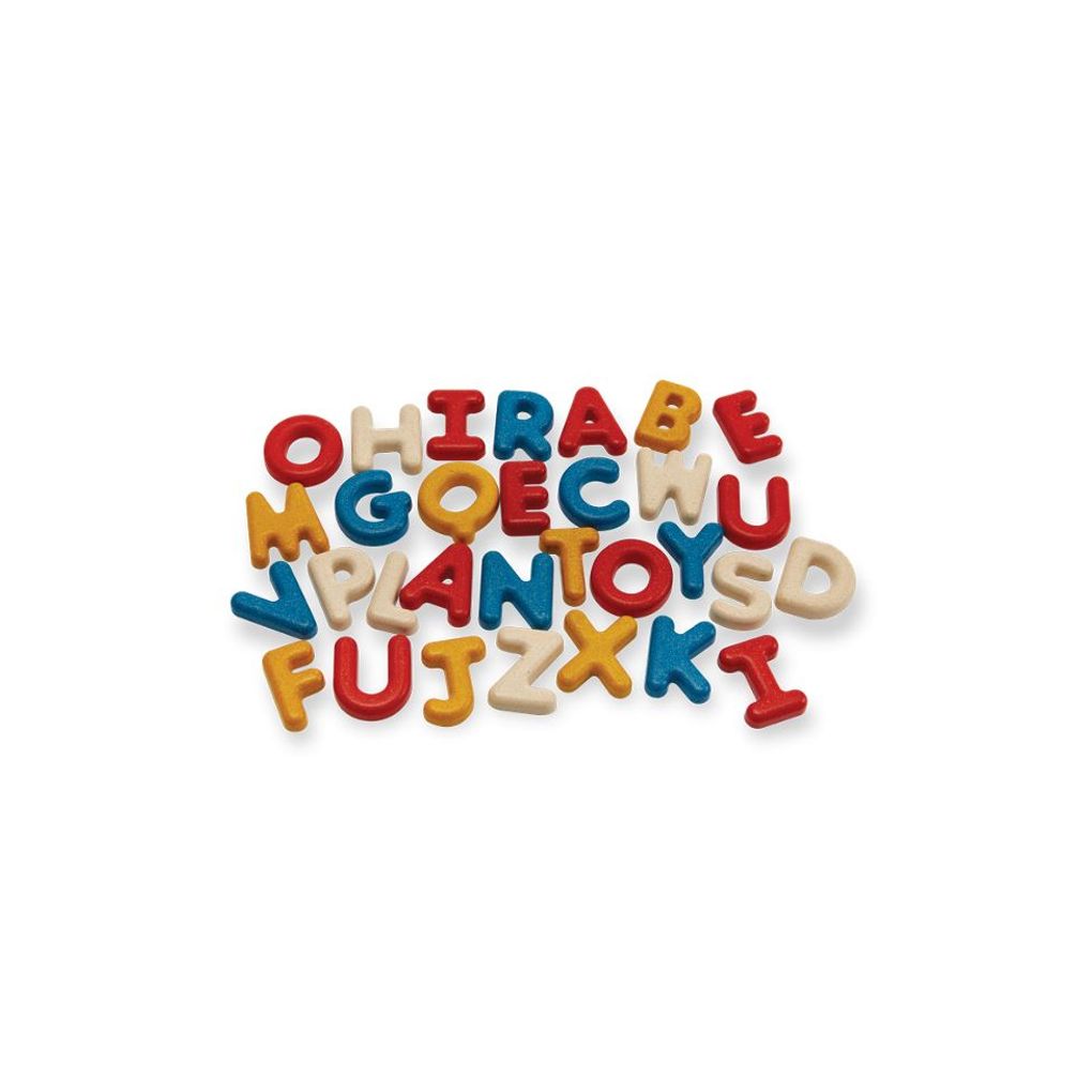 PlanToys Upper Case Alphabet - Playroom Avenue