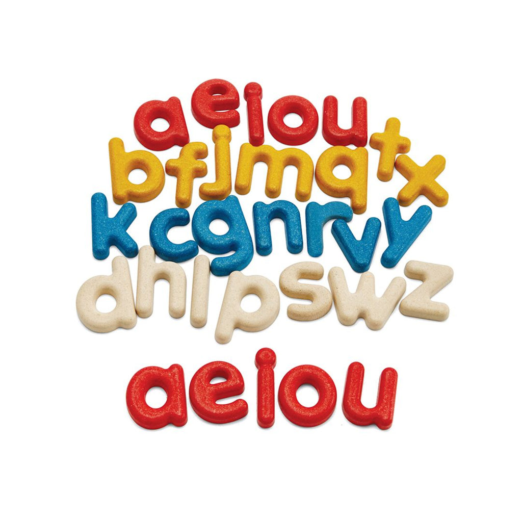 PlanToys Lower Case Alphabet | Playroom Avenue