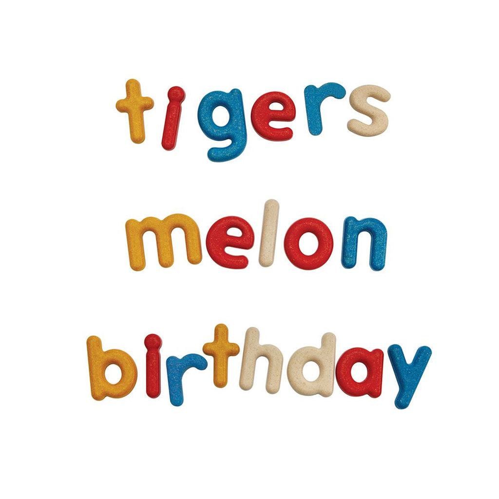 PlanToys Lower Case Alphabet | Playroom Avenue