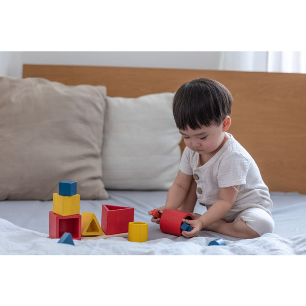 PlanToys Nesting Puzzle - Unit Plus | Playroom Avenue