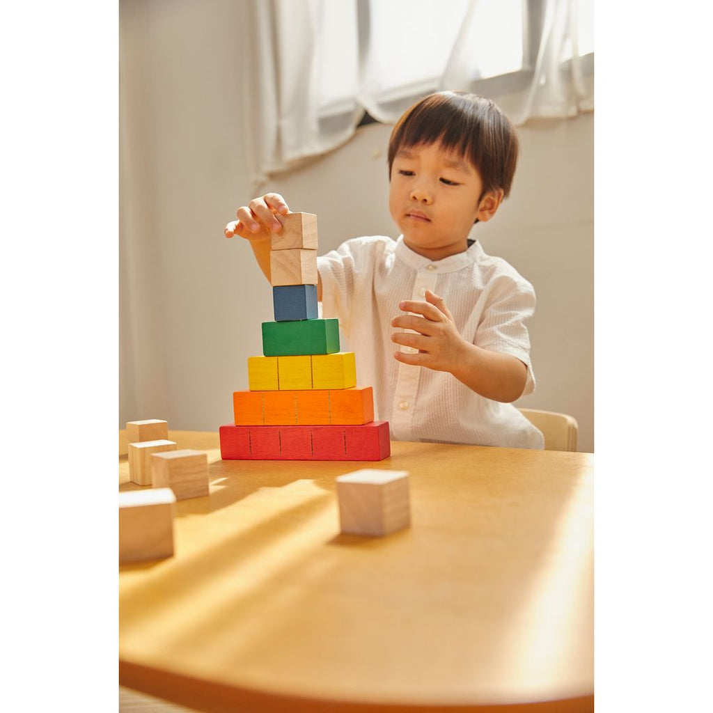 PlanToys Colored Counting Blocks - Unit Plus | Playroom Avenue
