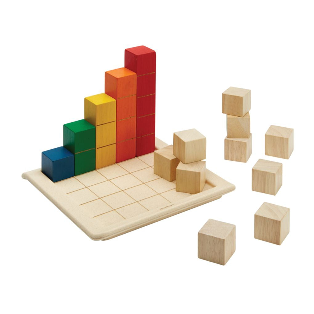 PlanToys Colored Counting Blocks - Unit Plus | Playroom Avenue