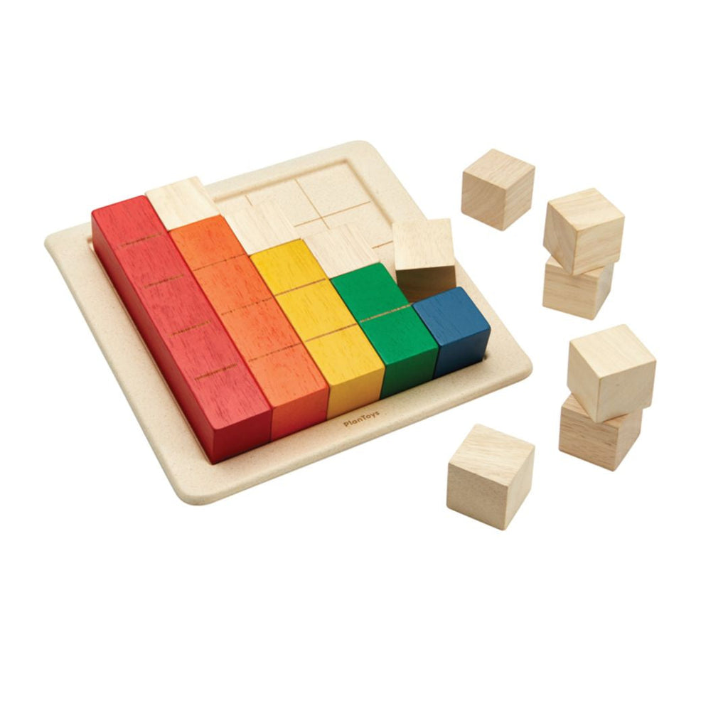 PlanToys Colored Counting Blocks - Unit Plus | Playroom Avenue