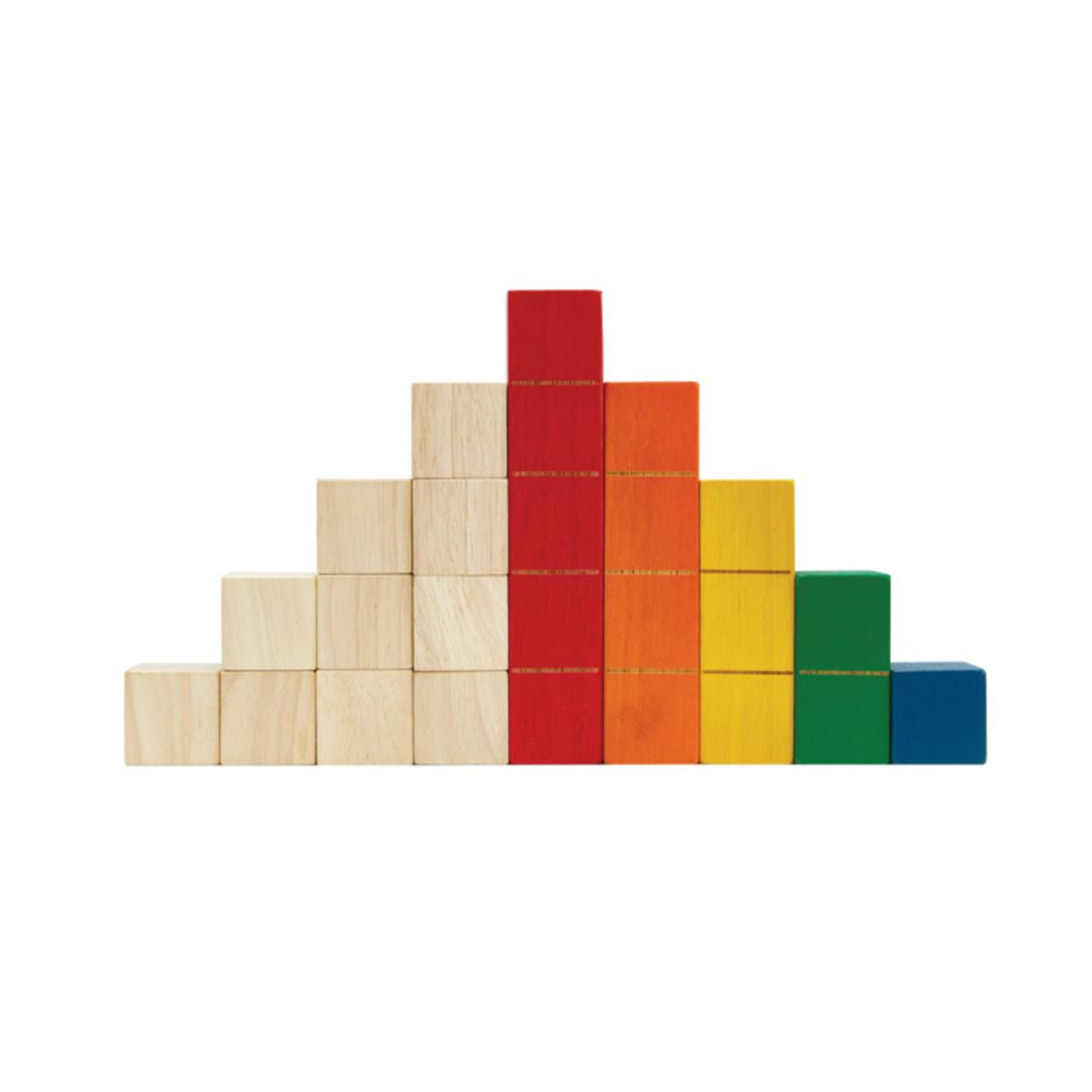PlanToys Colored Counting Blocks - Unit Plus | Playroom Avenue