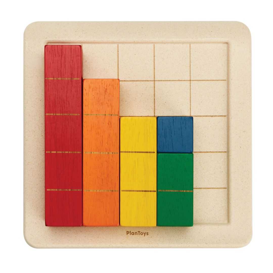 PlanToys Colored Counting Blocks - Unit Plus | Playroom Avenue