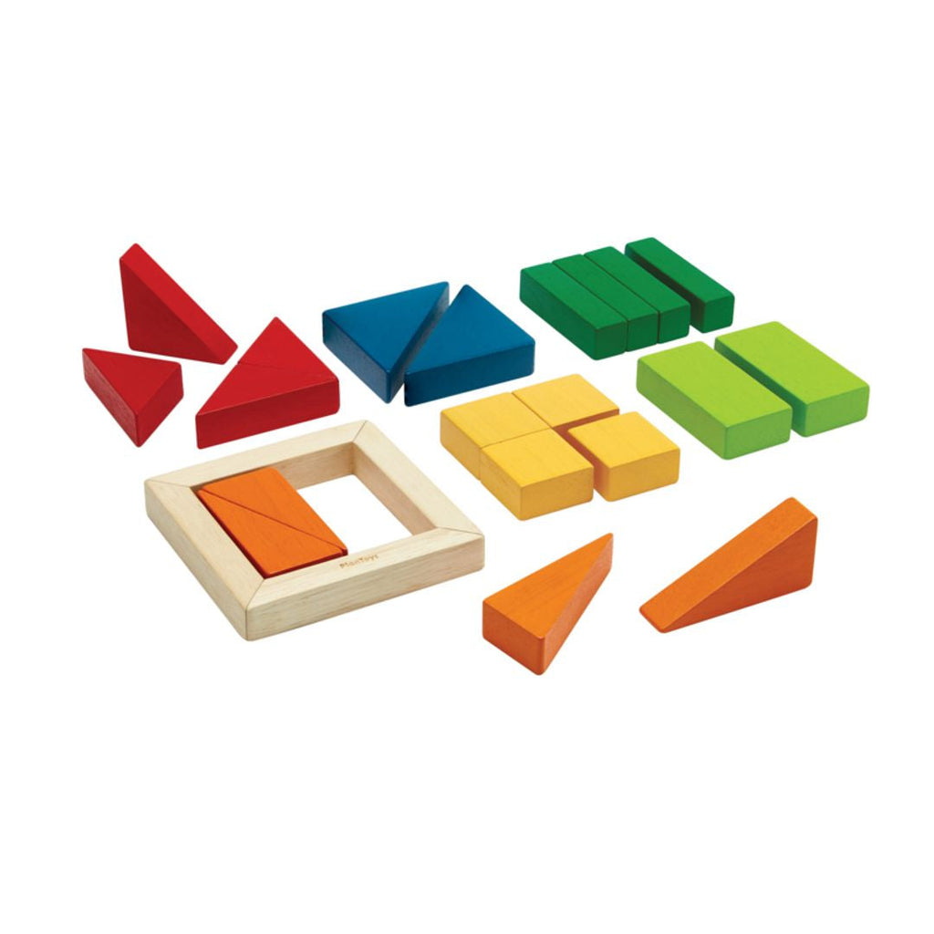 PlanToys Fraction Blocks - Unit Plus | Playroom Avenue