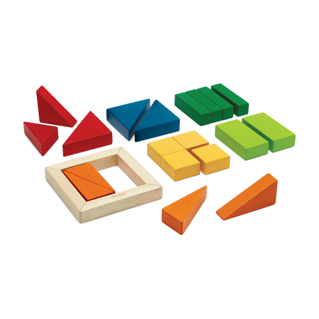 PlanToys Fraction Blocks - Unit Plus