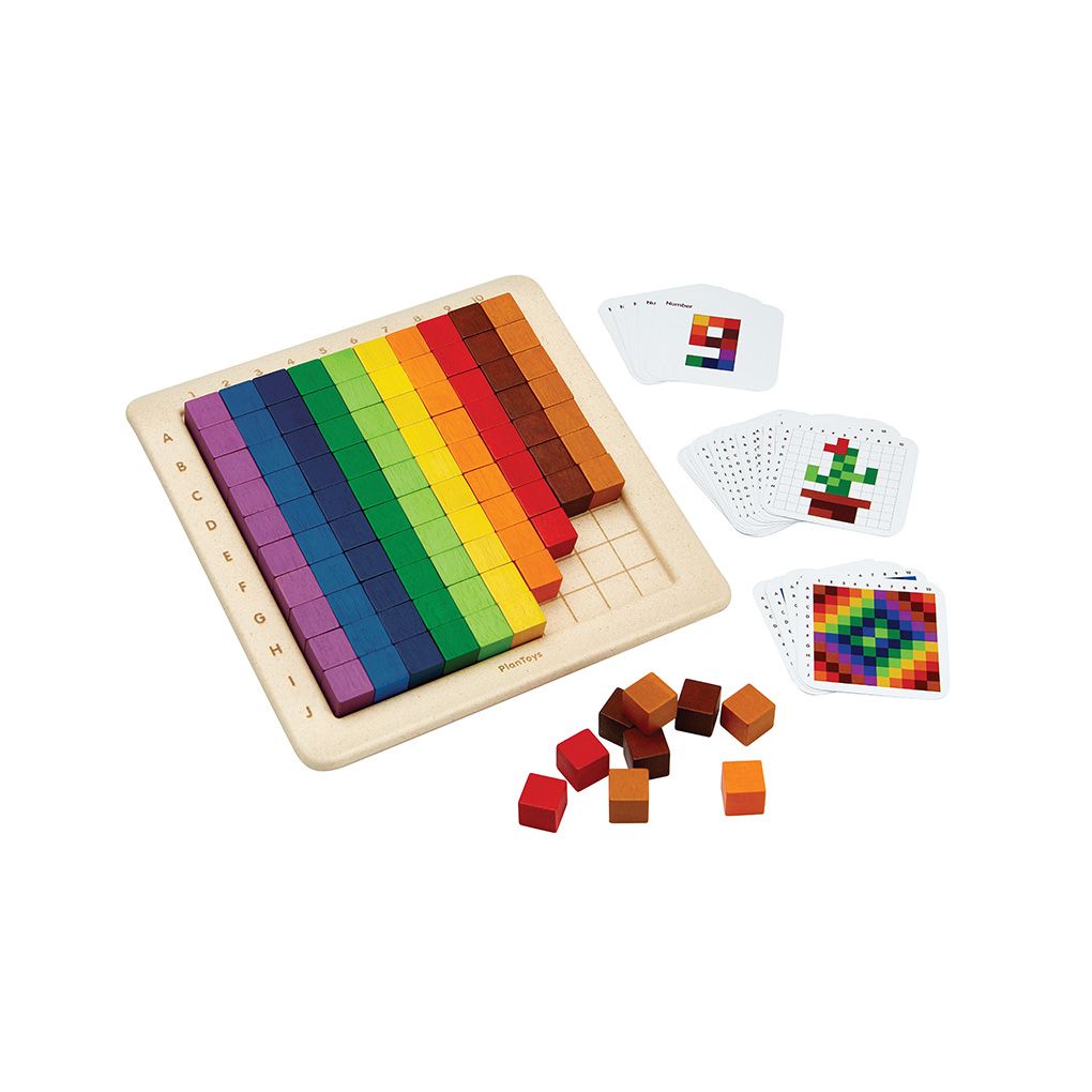 PlanToys 100 Counting Cubes - Unit Plus | Playroom Avenue