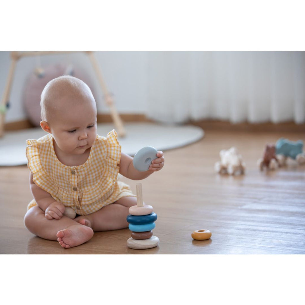 PlanToys Stacking Ring - Orchard | Playroom Avenue