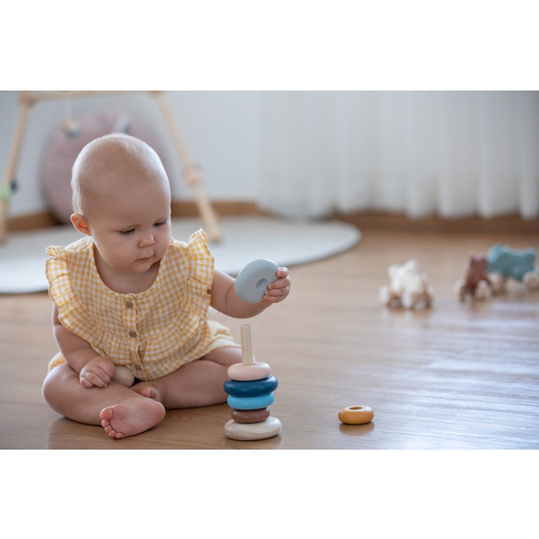 PlanToys Stacking Ring - Orchard | Playroom Avenue