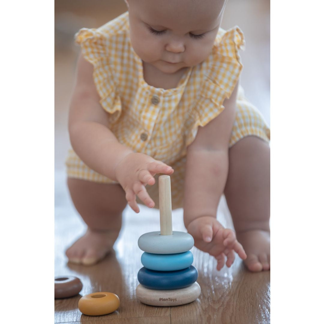 PlanToys Stacking Ring - Orchard | Playroom Avenue