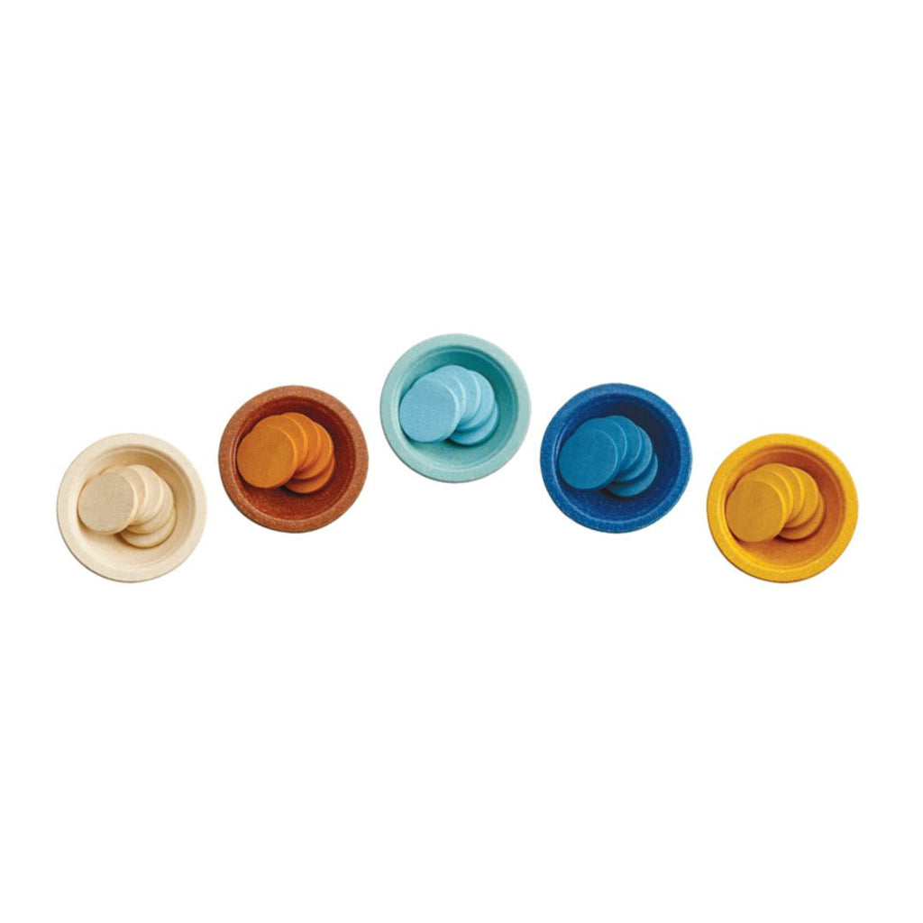 PlanToys Sort & Count Cups - Orchard | Playroom Avenue