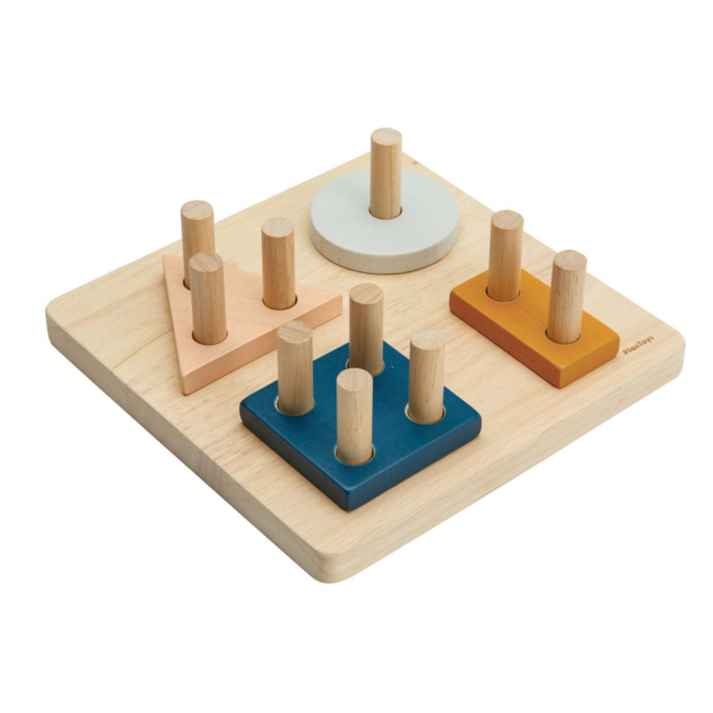 PlanToys Geometric Sorting Board - Orchard | Playroom Avenue