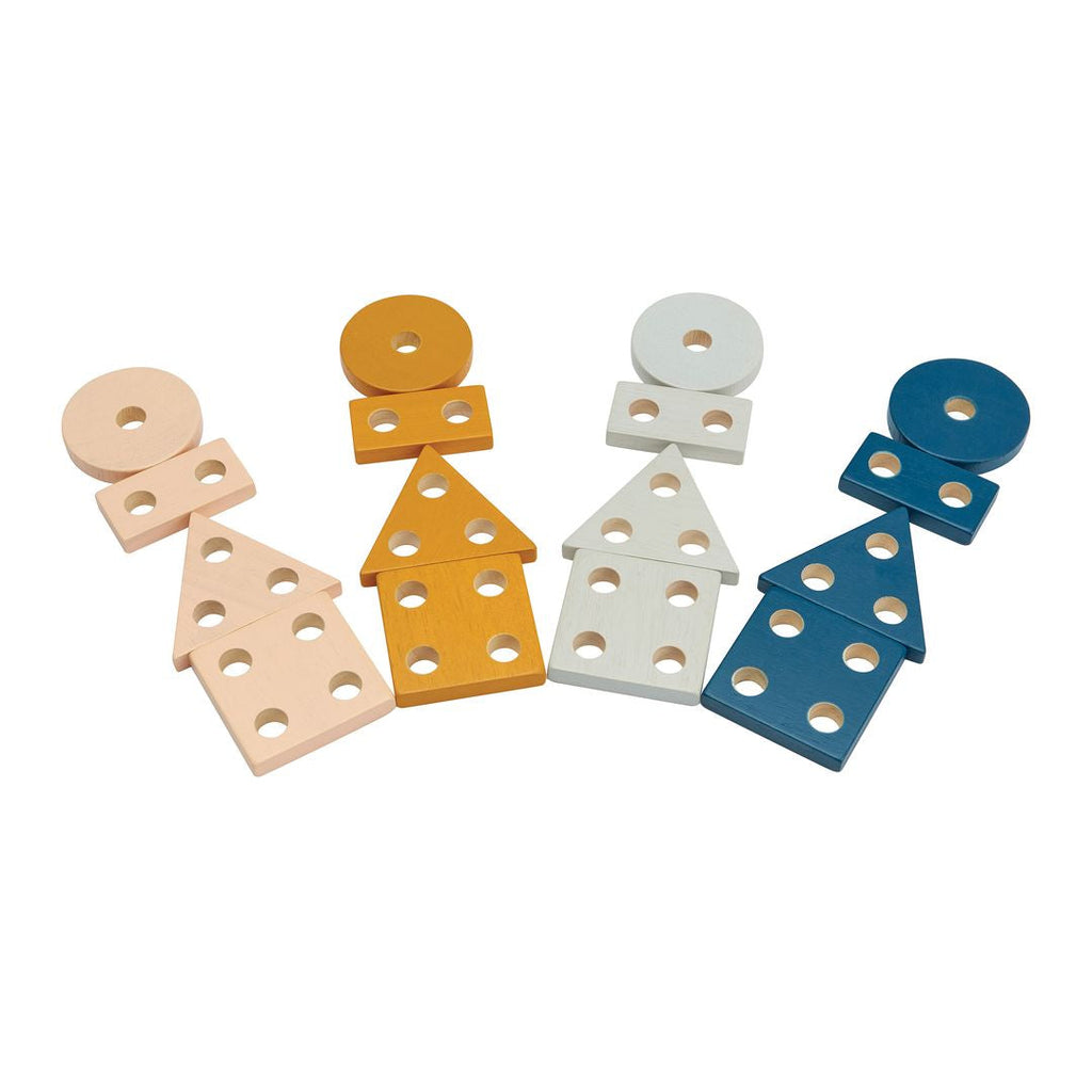 PlanToys Geometric Sorting Board - Orchard | Playroom Avenue