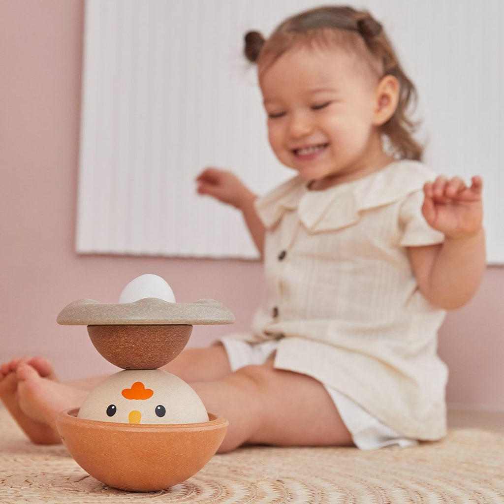 PlanToys Chicken Nesting - Modern Rustic | Playroom Avenue
