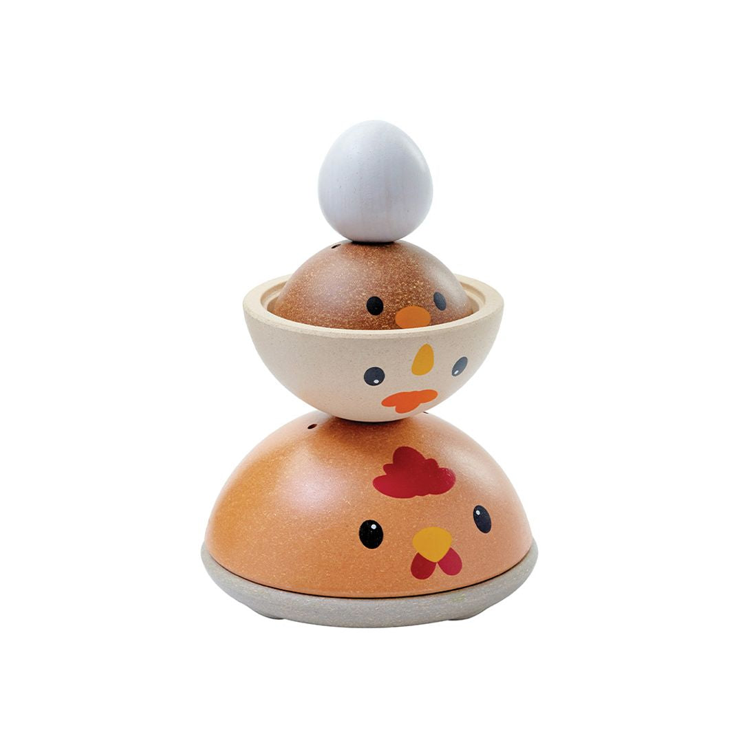 PlanToys Chicken Nesting - Modern Rustic | Playroom Avenue