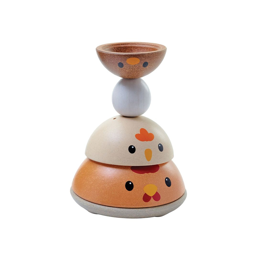 PlanToys Chicken Nesting - Modern Rustic | Playroom Avenue