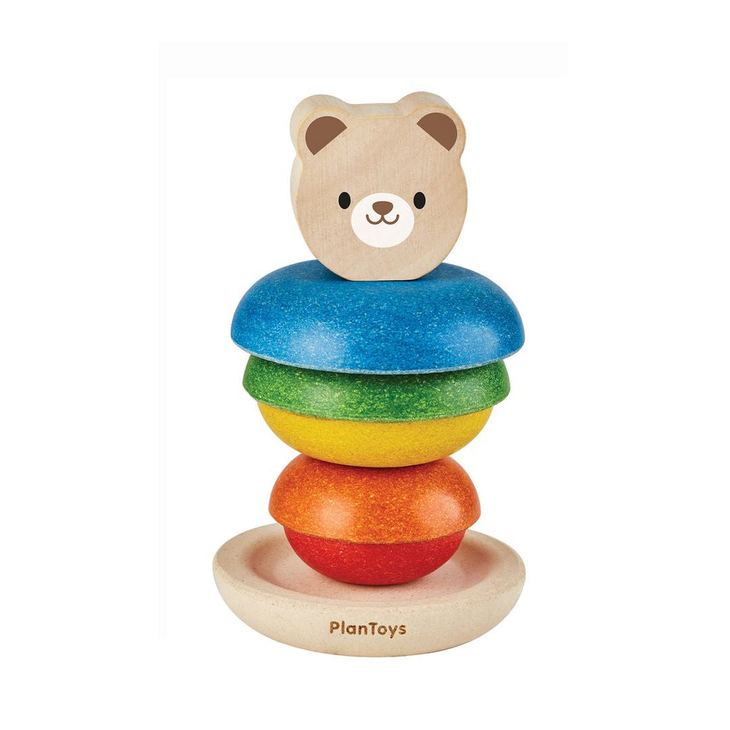 PlanToys Stacking Ring - Bear | Playroom Avenue