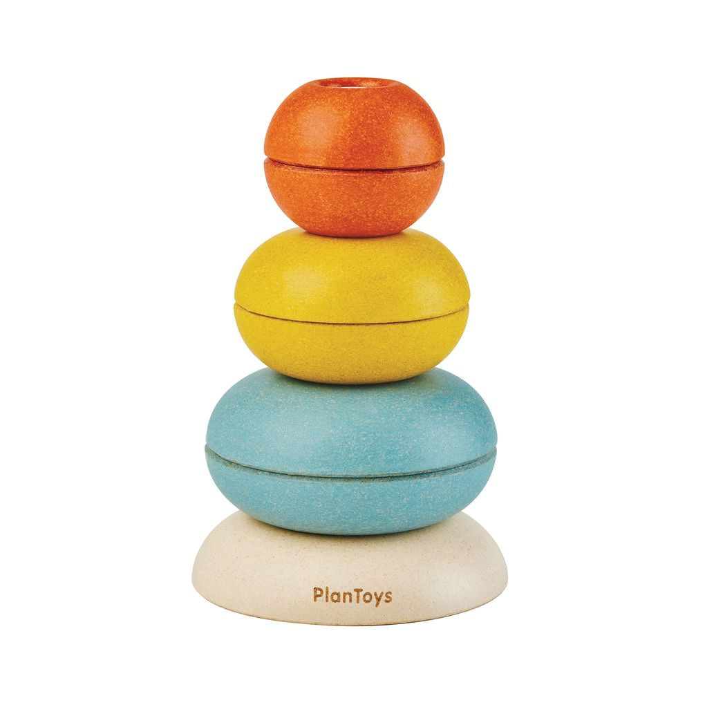 PlanToys Stacking Ring - Cups | Playroom Avenue