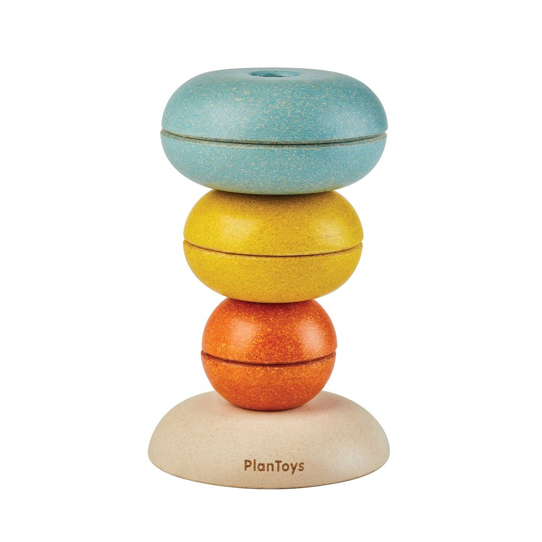 PlanToys Stacking Ring - Cups | Playroom Avenue