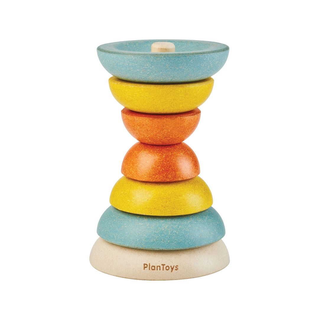 PlanToys Stacking Ring - Cups | Playroom Avenue