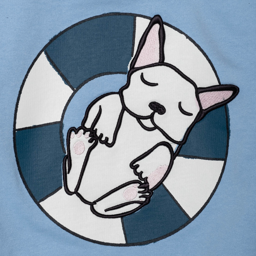 Mon Coeur Recycled Cotton Frenchie Kid Sweatshirt | Playroom Avenue