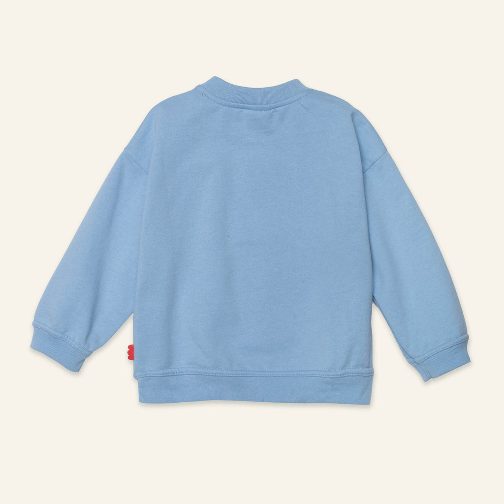 Mon Coeur Recycled Cotton Frenchie Kid Sweatshirt | Playroom Avenue