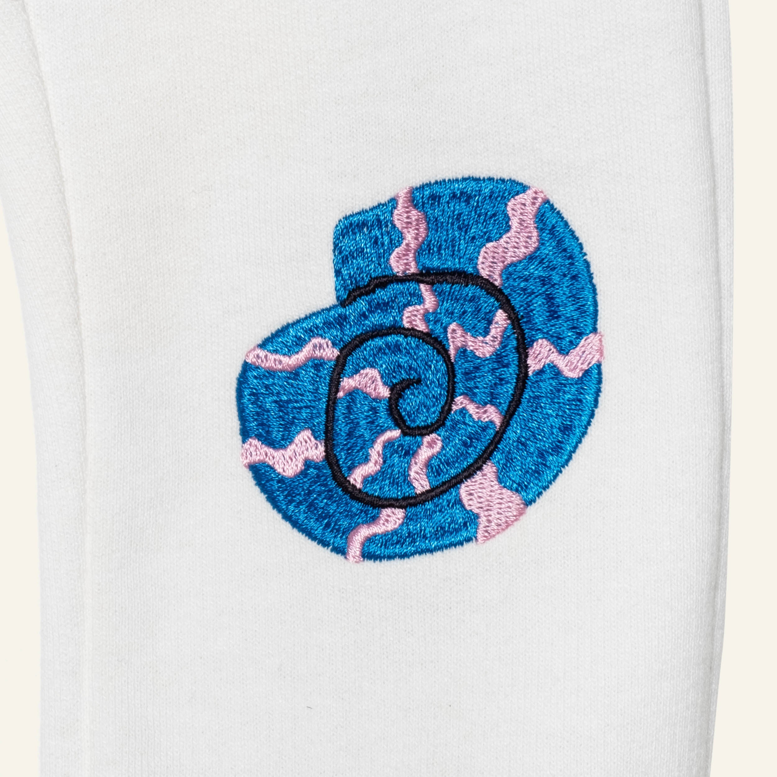 Mon Coeur Recycled Cotton Seashell Baby Joggers | Playroom Avenue