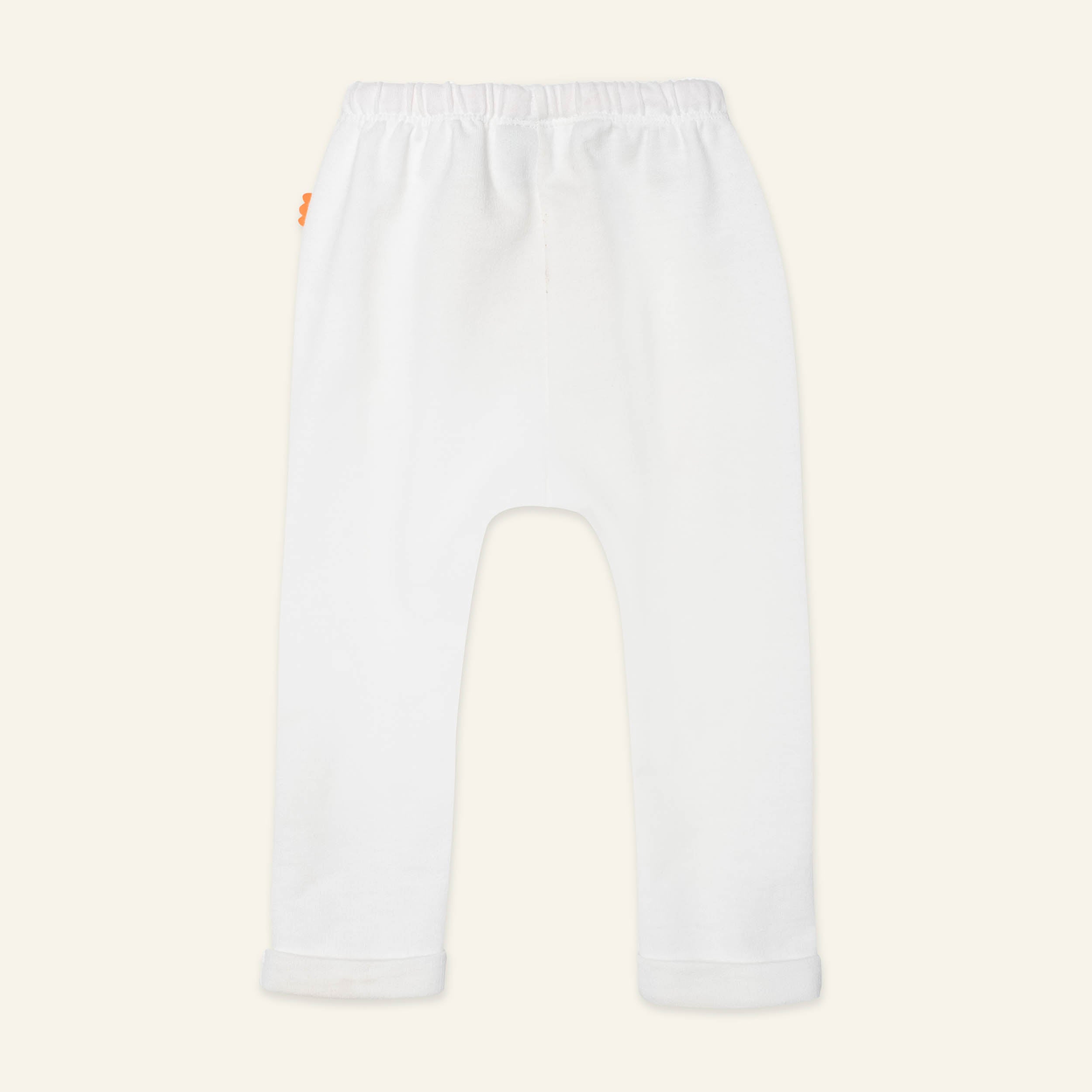 Mon Coeur Recycled Cotton Seashell Baby Joggers | Playroom Avenue