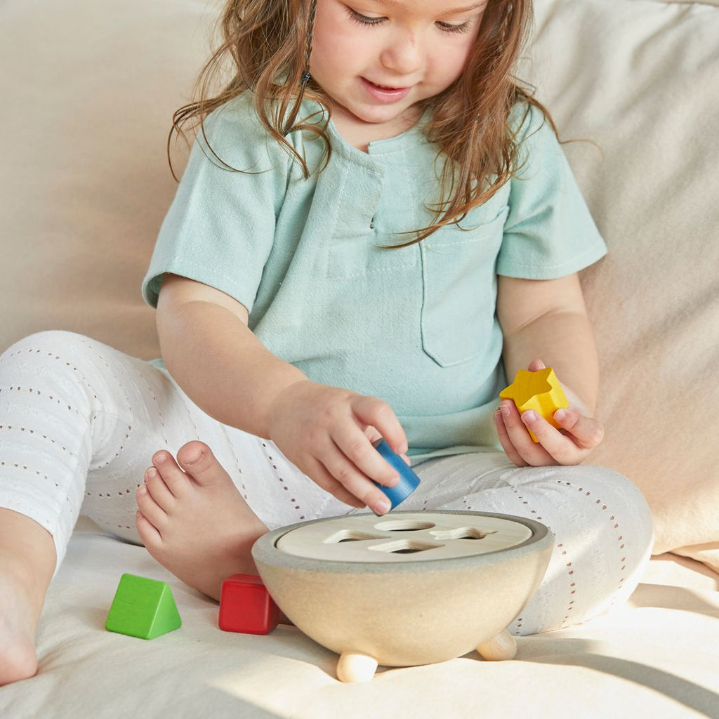 PlanToys Shape Sorting Bowl - Playroom Avenue