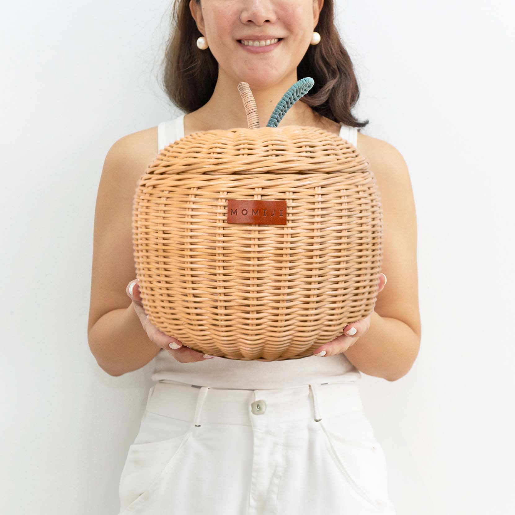 Apple Storage Basket Small - Natural | Playroom Avenue