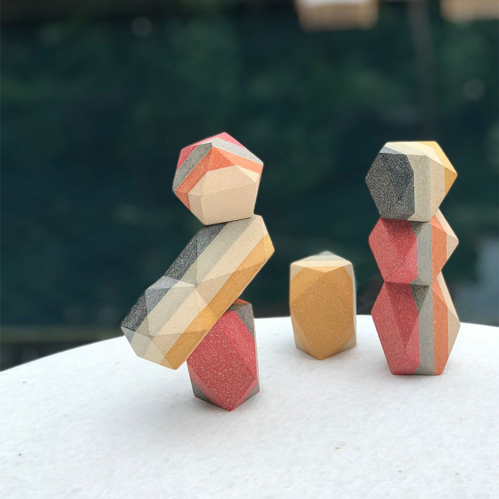 PlanToys Geo Stacking Rock | Playroom Avenue