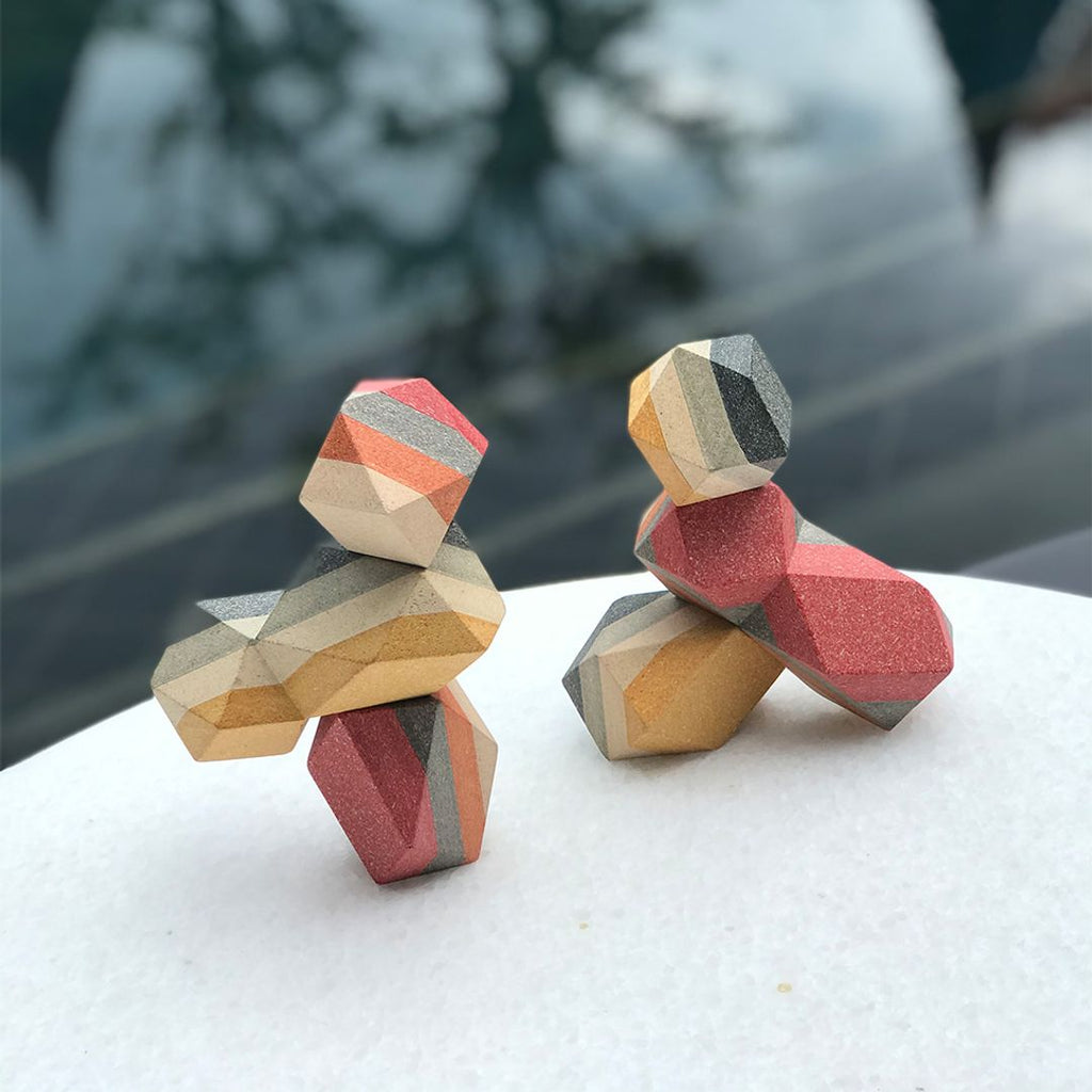 PlanToys Geo Stacking Rock | Playroom Avenue