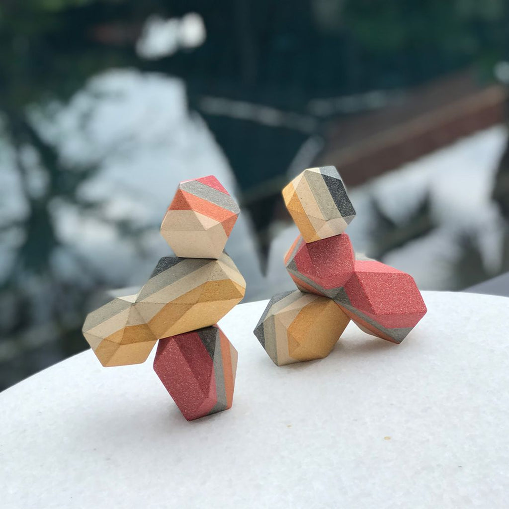 PlanToys Geo Stacking Rock | Playroom Avenue